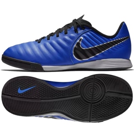 Sisäkengät Nike Tiempo Legend X 7 Academy Ic Jr AH7257-400 sininen sininen