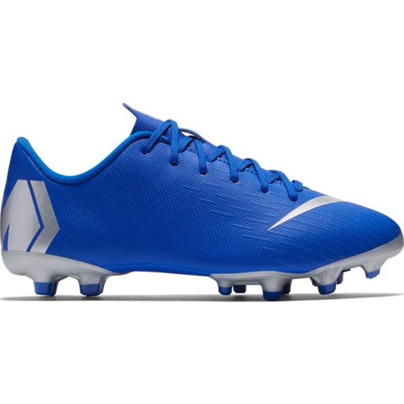 Nike Mercurial Vapor 12 Academy Mg Jr AH7347-400 jalkapallokengät sininen sininen