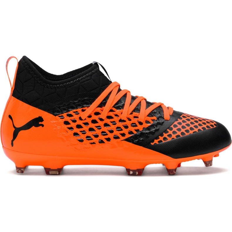 Jalkapallokengät Puma Future 2.3 Netfit Fg Ag Color Sh Jr 104836 02 oranssi oranssi