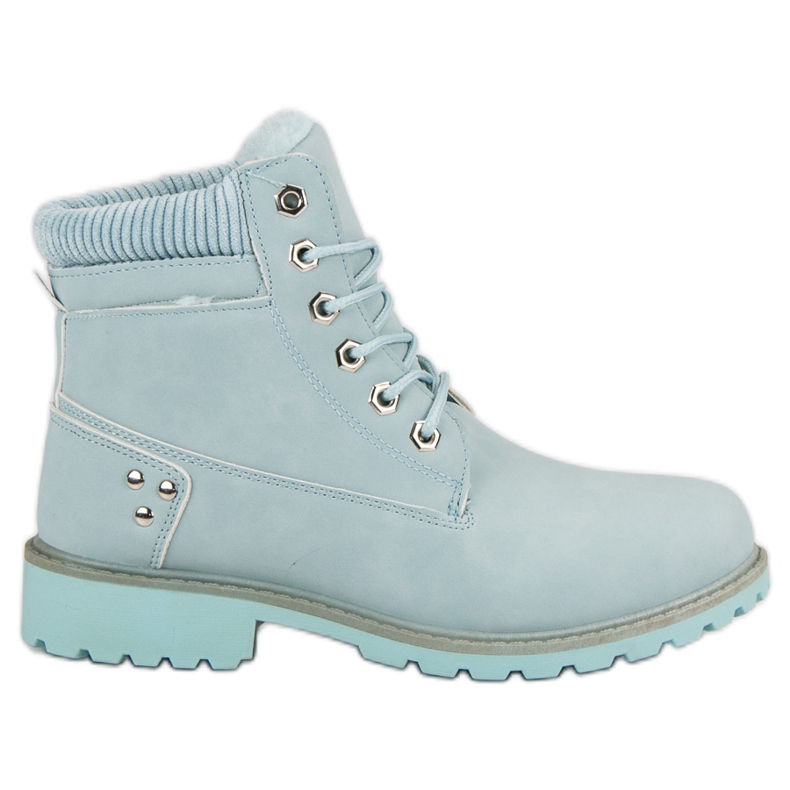 Siniset lämmitetyt ansastajat sininen