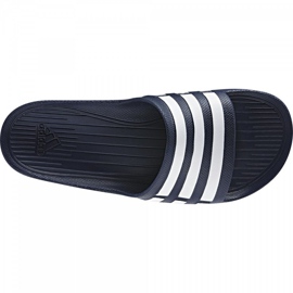 Adidas Duramo Slide G15892 tossut valkoinen tummansininen
