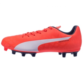 Puma evoSPEED 5.4 Fg M 10328601 jalkapallokengät monivärinen punainen
