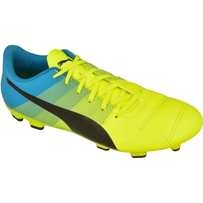 Puma evoPOWER 4.3 Fg M 10353601 jalkapallokengät keltainen keltainen