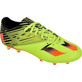 Adidas Messi 15.3 FG / AG M S74689 jalkapallokengät vihreä