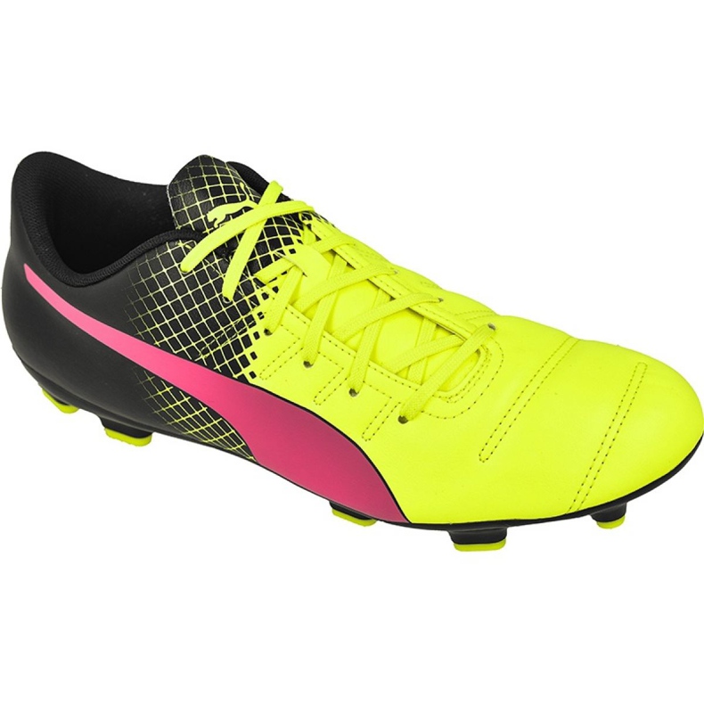 Jalkapallokengät Puma evoPOWER 4.3 Fg Tricks M 10358501 monivärinen keltainen