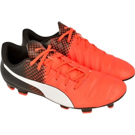 Puma evoPOWER 4.3 Fg M 10358503 jalkapallokengät punainen punainen