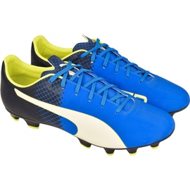 Puma evoSPEED 4.5 Fg M 10359204 jalkapallokengät sininen sininen