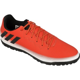 Adidas Messi 16.3 Tf Jr BB5646 jalkapallokengät punainen punainen
