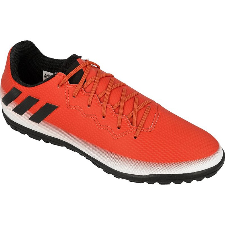 Adidas Messi 16.3 Tf Jr BB5646 jalkapallokengät punainen punainen