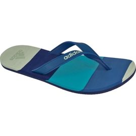 Adidas Eezay Striped Thong M BA8808 tohvelit tummansininen sininen