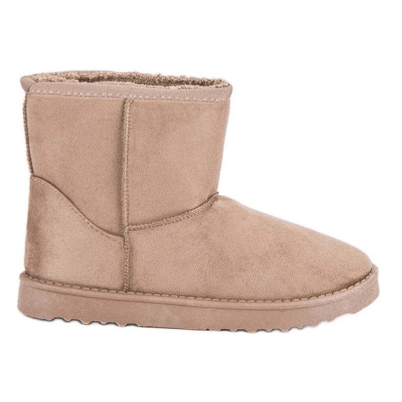 Mokkanahkaiset lumisaappaat ruskea