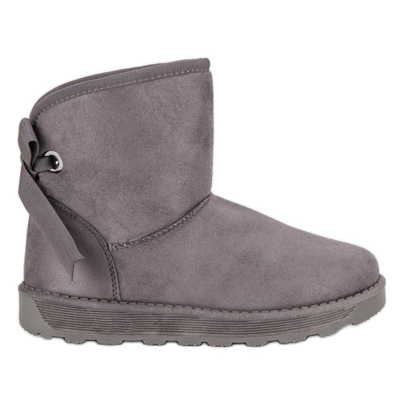 Mukluki jousella harmaa