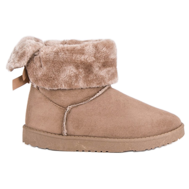 Korkea Mukluki ruskea