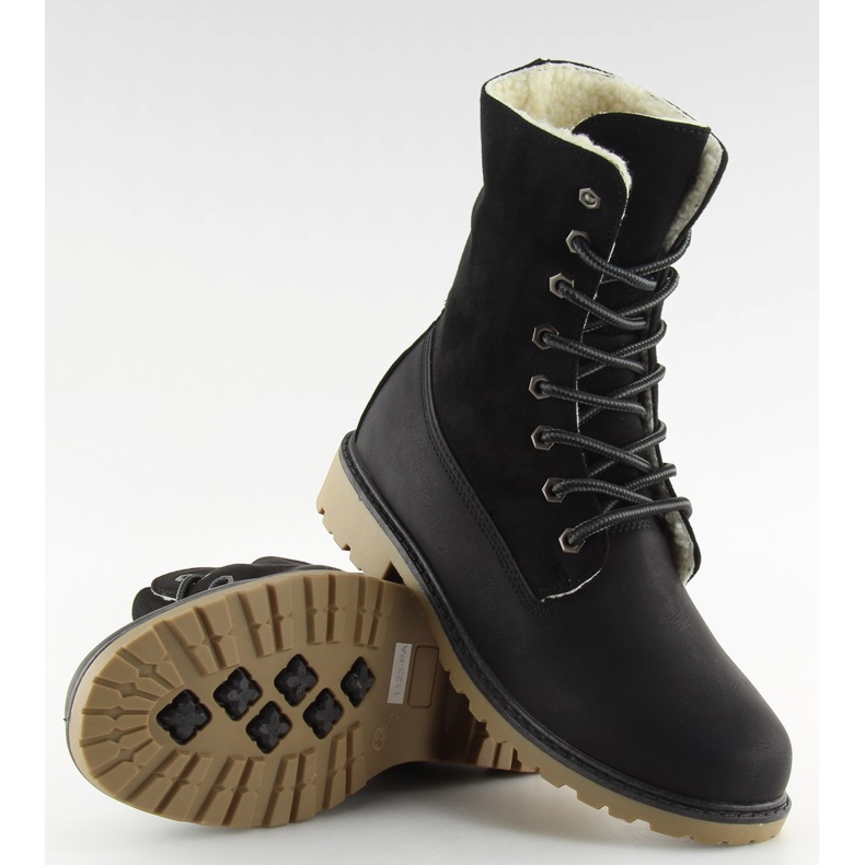 Saappaat musta 1123-PA Musta