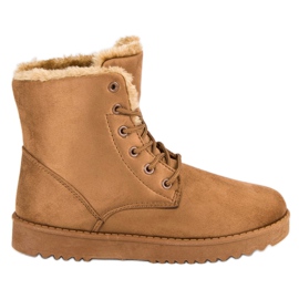 Forever Folie Lämpimät mokkanahkakengät ruskea Forever Folie Lämpimät mokkanahkakengät ruskea