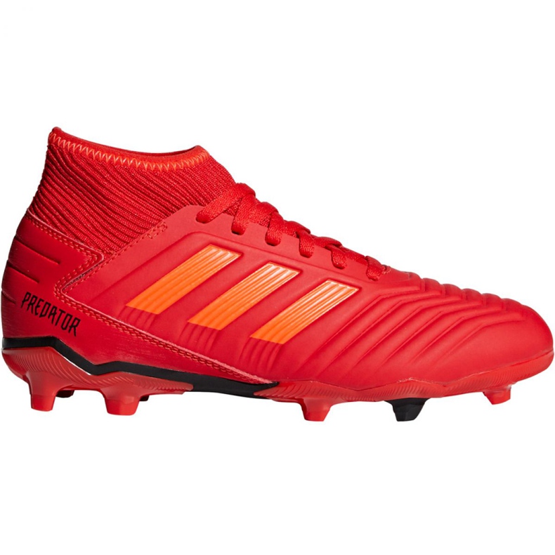 Adidas Predator 19.3 Fg Jr CM8534 jalkapallokengät oranssi oranssi