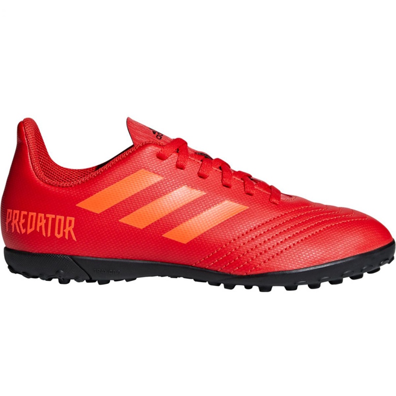 Adidas Predator 19.4 Tf Jr CM8557 jalkapallokengät monivärinen punainen