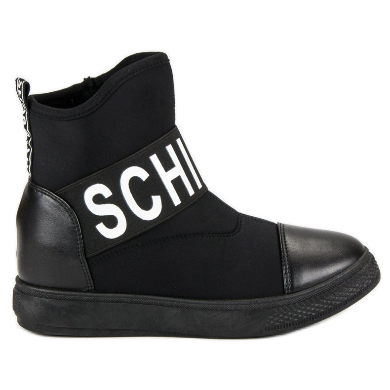 Bestelle Muodikkaat korkeat lenkkarit valkoinen musta