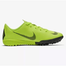 Nike Mercurial VaporX 12 Academy Tf Jr AH7353-701 jalkapallokengät keltainen keltainen
