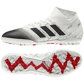 Adidas Nemeziz 18.3 Tf M D97986 jalkapallokengät valkoinen valkoinen