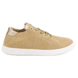 Mukavat urheilukengät keltainen