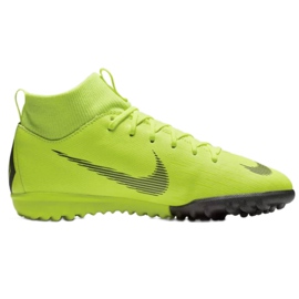 Nike Mercurial SuperflyX 6 Academy Gs Tf Jr AH7344-701 jalkapallokengät keltainen keltainen