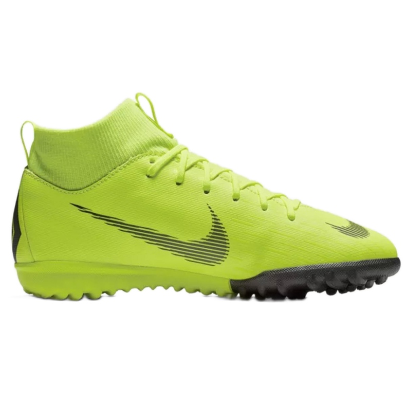 Nike Mercurial SuperflyX 6 Academy Gs Tf Jr AH7344-701 jalkapallokengät keltainen keltainen