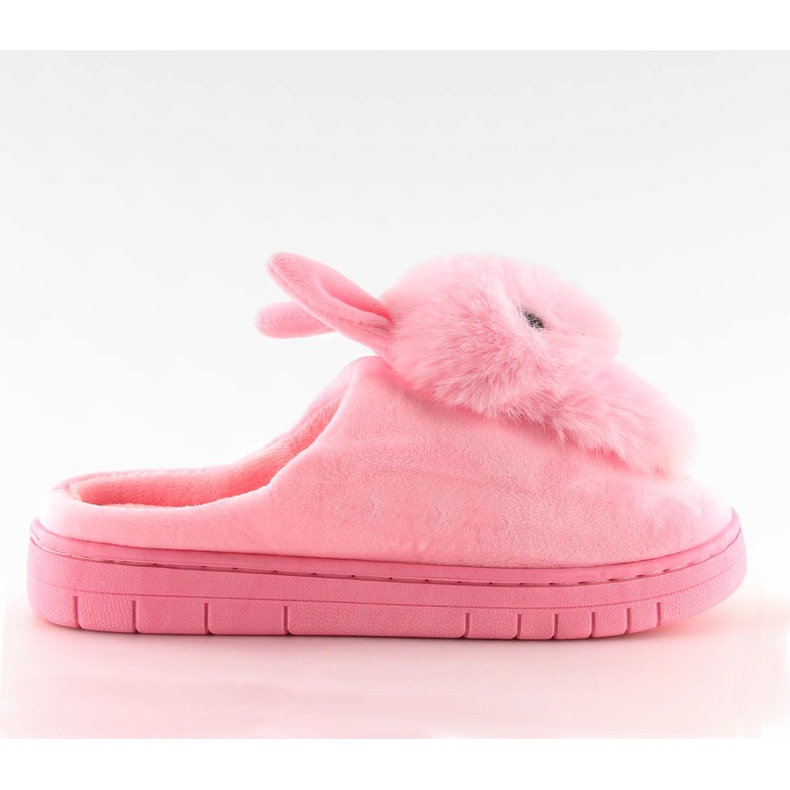 Naisten vaaleanpunaiset tossut puput MA01 Pink vaaleanpunainen