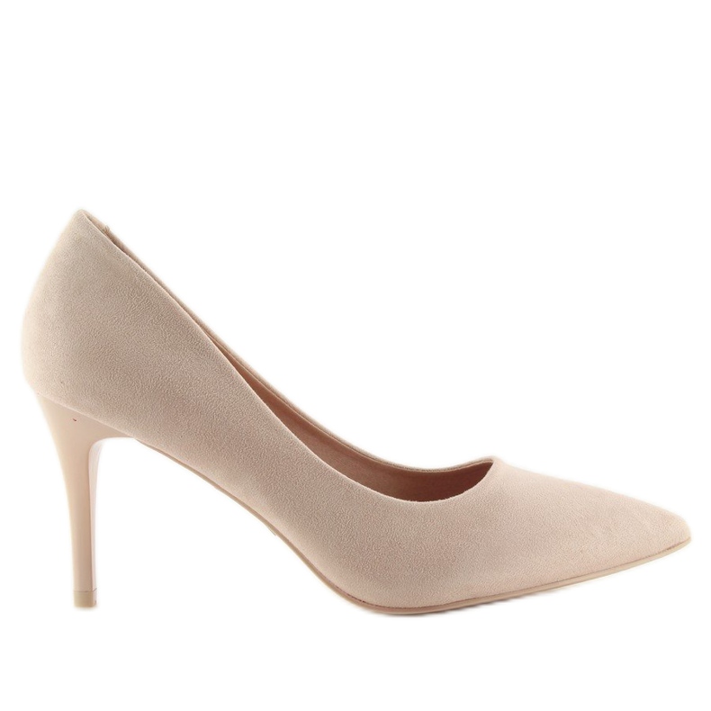 Mukavat pumput beigellä LE012P -beige -tapilla