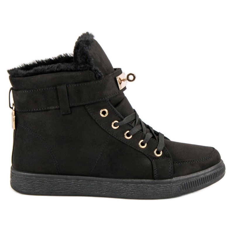 Suede High Tennarit musta