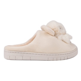 Mukavat tossut ruskea