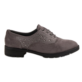 Harmaat mokkakengät