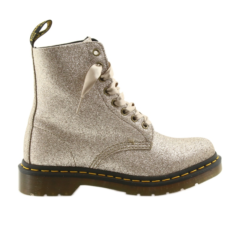 Dr. Martens Martens 1460 PASCAL GLITTER PALE GOLD kultainen