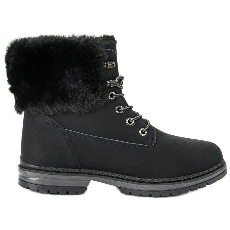 SDS Black Trappers turkiksella musta