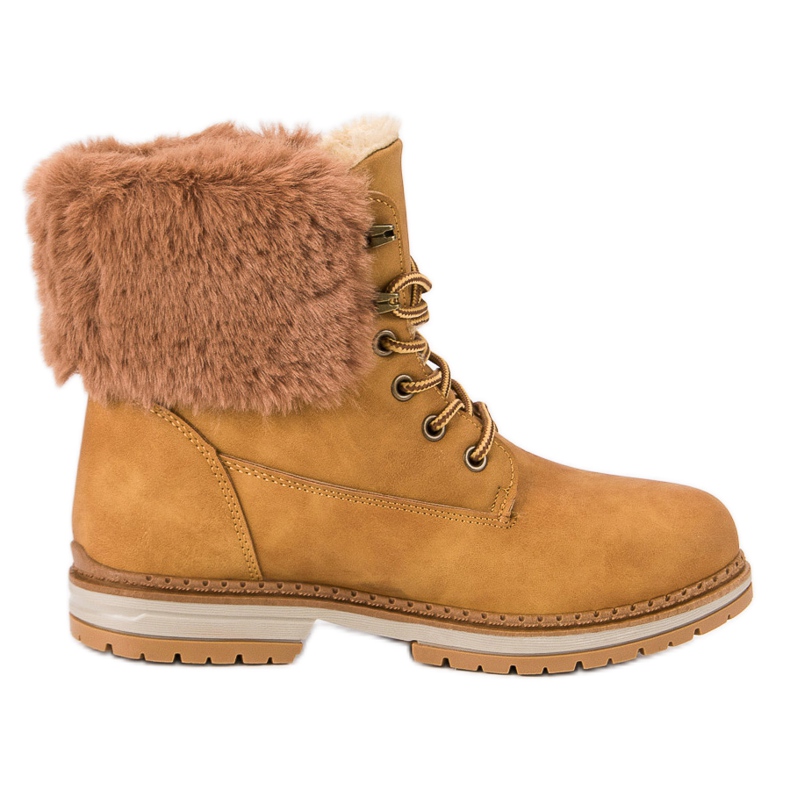 SDS Kamelinetsijät turkiksella ruskea