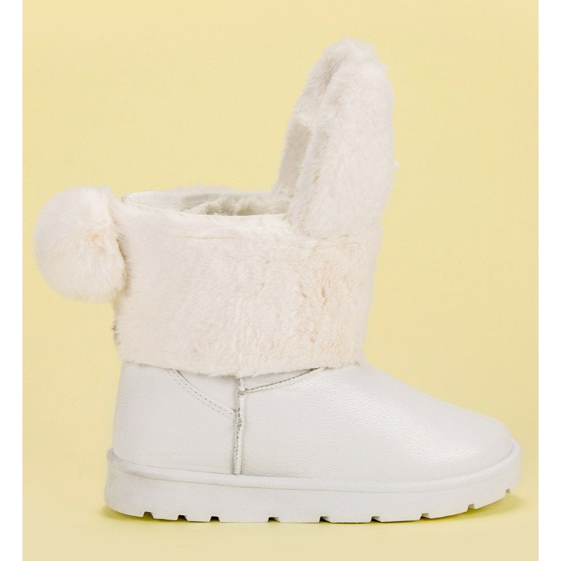 Seastar Muklukin lumisaappaat valkoinen