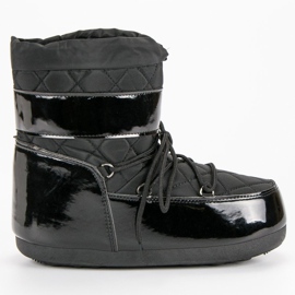 Muodikkaat lumisaappaat musta