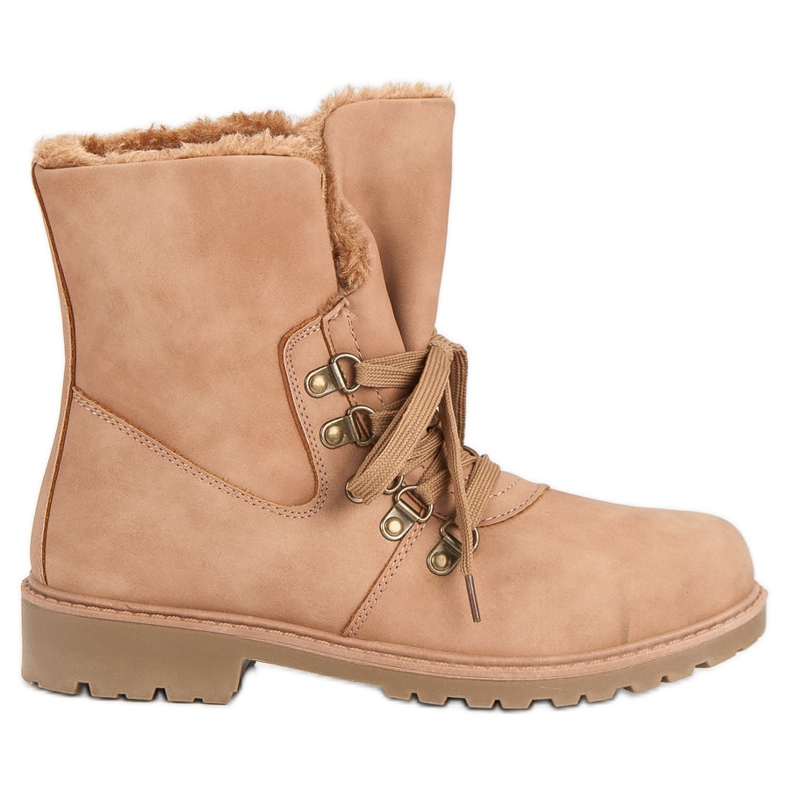 Super Me Lämpimät saappaat vaaleanpunainen