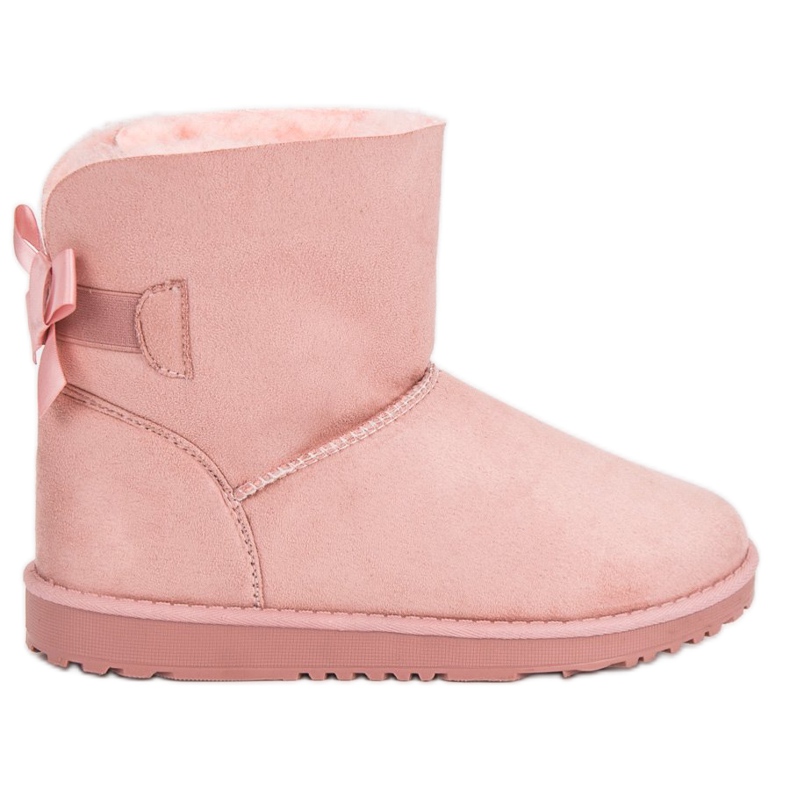 Queentina Vaaleanpunainen Mukluki jousella