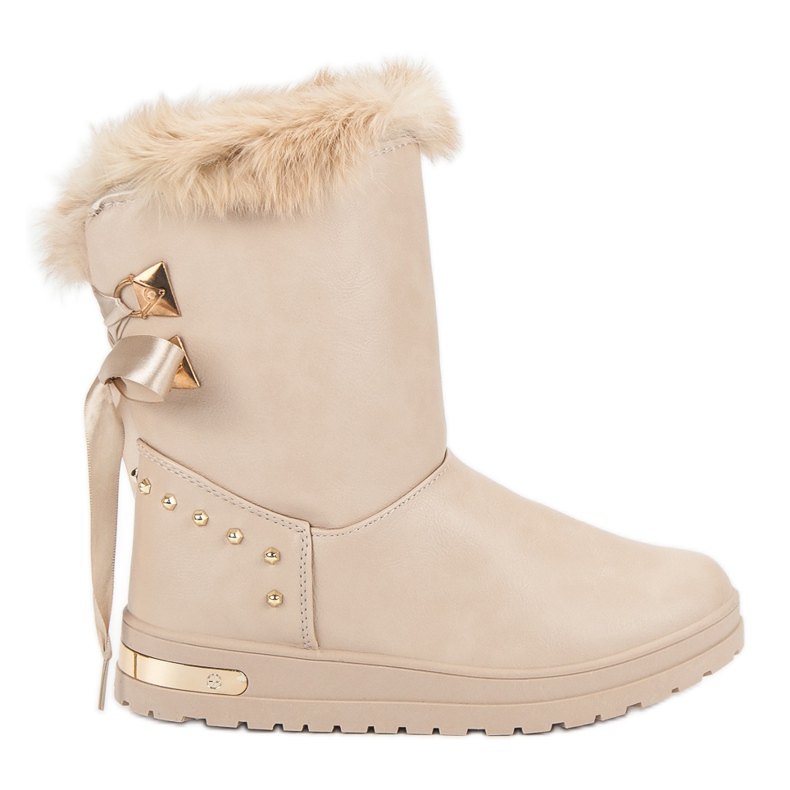 Super Me Muodikas Lumisaappaat Muoti ruskea