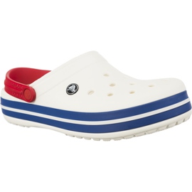 Crocs Crocband Valkoinen Sininen Jean monivärinen