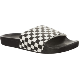 Vans Me Slide On IP9 Checkerboard White valkoinen musta