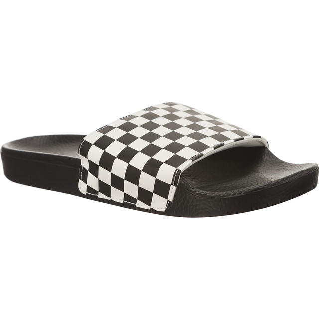 Vans Me Slide On IP9 Checkerboard White valkoinen musta