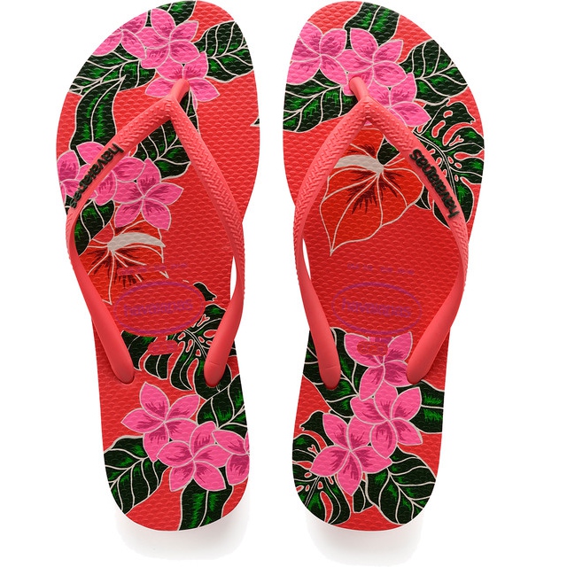 Havaianas Ohut kukka Coralnew monivärinen