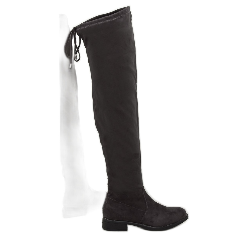 Harmaat Naisten saappaat 7367-PG Harmaa