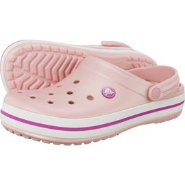 Crocs Crocband Pearl Pink Villi Orhid vaaleanpunainen