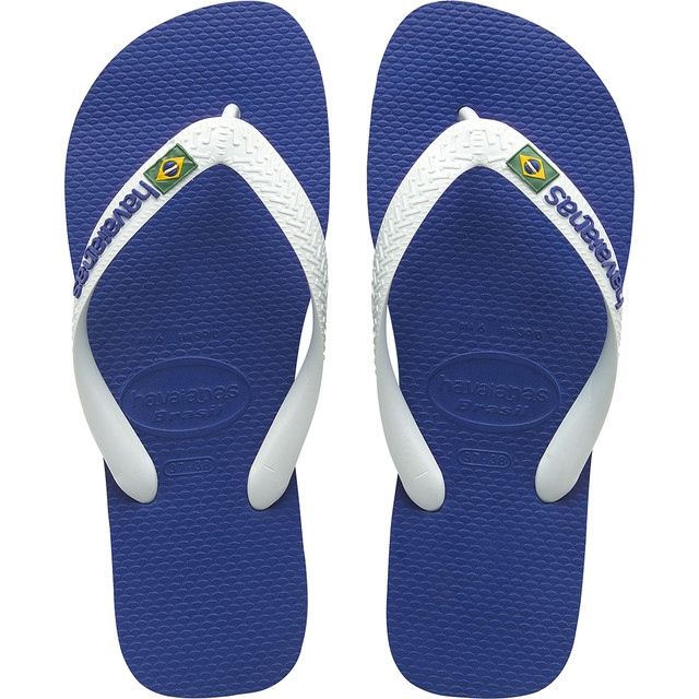 Havaianas Brasil Logo Marine Sininen