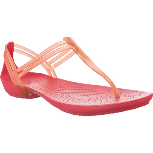 Crocs Isabella T -hihnat Coral monivärinen
