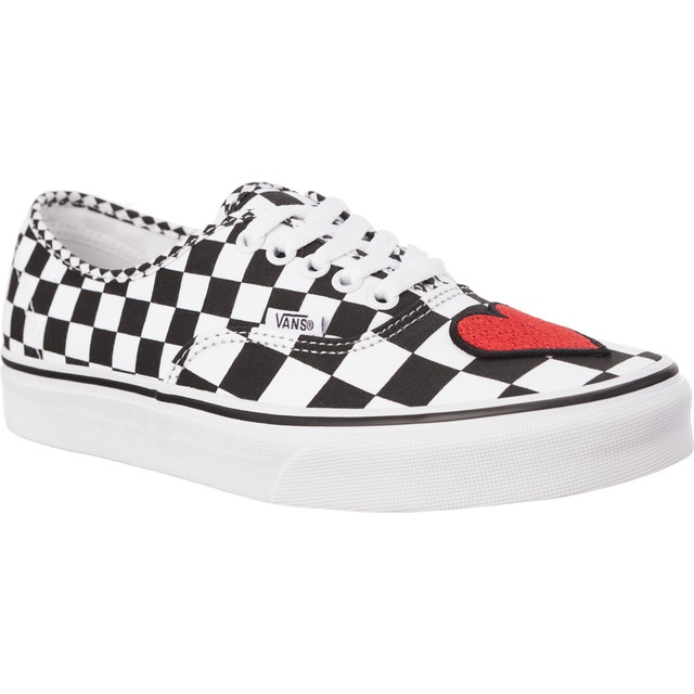 Vans Aito Q9B Punainen sydän valkoinen musta