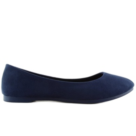 Naisten tummansiniset ballerinat JX1018 Navy tummansininen